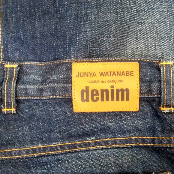 Comme Des Garcons Junya Watanabe Blue Jeans - Picture 6 of 8